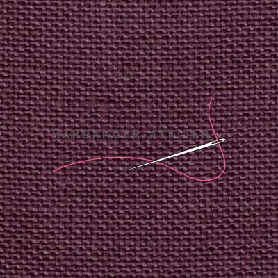Belfast 12.6 draads Zweigart 32 count art. 3609.9033 Braam (Plum) handwerkstof 100% linnen borduurlinnen handwerklinnen aftelbare stof